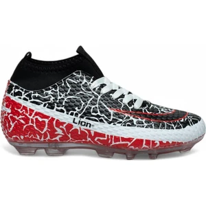 Yusufshoes Lion Boğazlı Çocuk Yetişkin Çoraplı Halı Saha Futbol Ayakkabısı