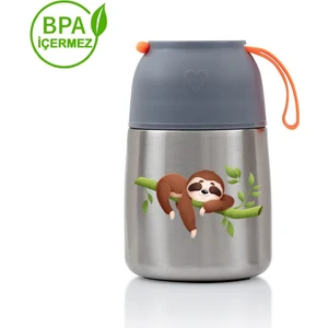 Hopeful Design 450ML Bebek Mama Saklama Termosu Vakumlu Çift Taraflı Termos