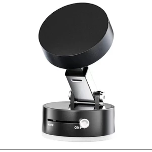 360° Dönebilen Vakumlu Mıknatıslı Telefon Tutucu | Manyetik Araç Tutacağı | Ayarlanabilir Stand, Güçlü Tutuş, Taşınabilir Tasarım