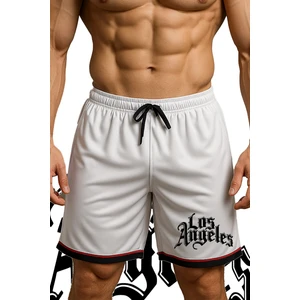 Top Glory Cepli Los Angeles Baskılı Basketbol Şortu Spor Şort