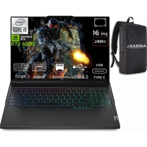 Legion Pro 7 Intel Core I9 14900HX 83DE002XTR-048 96GB 4tb RTX4090 16 GB Windows 11 Pro 16" Taşınabilir Bilgisayar