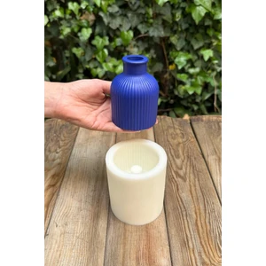 Fanny Tırtıklı Silikon Vazo Kalıbı