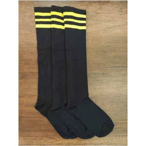 3 Çift Futbol Çorabı Uzun Tozluk Halı Saha Çorabı Pamuklu