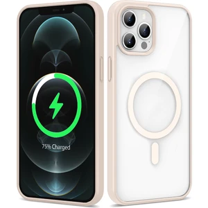 iPhone 12 Pro Max Uyumlu (12 Pro Max) Ege Serisi Magsafe Wireless Şarj Özellikli Silikon Kılıf