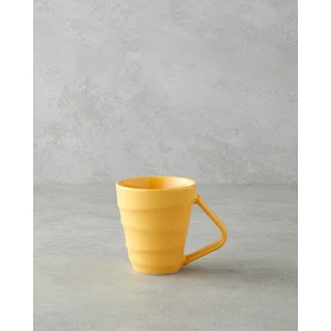 English Home Twisty Seramik Kupa 255 ml Sarı