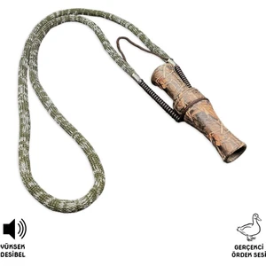 Hunter Askılı Ördek Düdüğü Saz Desen