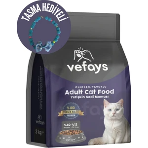Tavuklu Yetişkin Kedi Maması 3 kg
