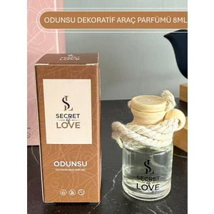 Secret of Love Odunsu Araç Kokusu Cam Şişede 8 ml Hoş Atmosfer Yaratır