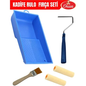 Kadife Rulo Fırça Seti