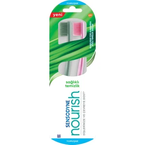 Nourish Temizlik Yumuşak Diş Fırçası 1+1