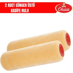 Iz Bırakmayan Sünger Üstü Kadife Rulo 2 Adet