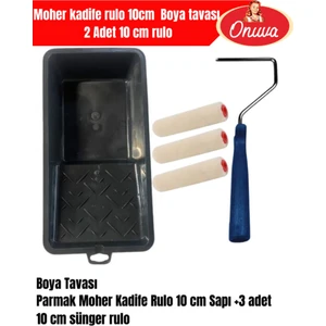 Moher Kadife Rulo 10CM | Boya Tavası | 10 cm Rulo