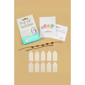 Lift 'em Up Yüz & Göz Germe Bantları (10'lu Paket)-Kahverengi Lastikli (Made in USA)