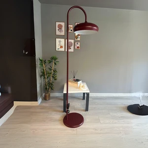 Vişne Çürüğü Lambader Modern Dekoratif Metal Oturma Odası Çalışma Odası Zemin Lambası