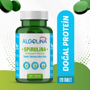 Spirulina 120 Tablet 525 Mg  PROTEİN KAYNAĞI - TAKVİYE EDİCİ GIDA