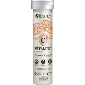 C Vitamin D ve Çinko Efervesan Tablet