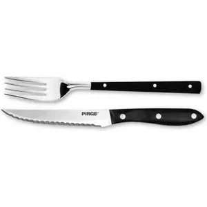 Elıte Steak / Biftek Bıçağı & Çatal Seti 12 Cm