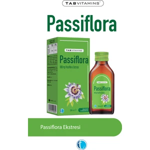 Passiflora Likit 200 ml Pasiflora Şurup 600  mg