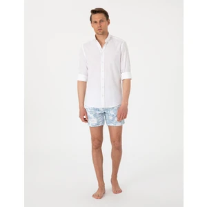 Pierre Cardin Erkek Mavi Deniz Şortu 50307955-VR036