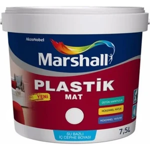 Plastik Mat Iç Cephe Boyası Damla Sakızı 7,5 Lt (10 Kg)