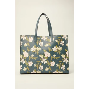 Ted Baker Lacivert Ikonik Floral Desenli Küçük Çanta TBSS25FIB044