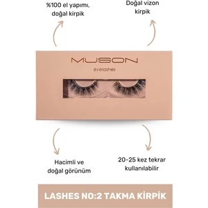 Lashes No:2 Takma Kirpik
