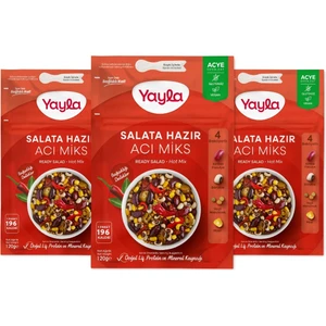 Salata Hazır Acı Miks 120 gr x3