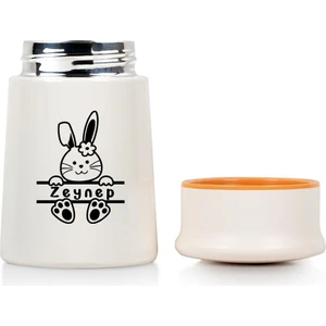 Hopeful Design Kişiye Özel 280ML Bebek Mama Saklama Termosu Paslanmaz Çelik Termos