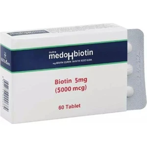 Medohbiotin 5 mg 60 Tablet - Eski Ambalaj