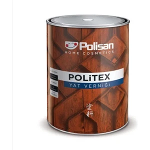 Politex Yat Verniği Yat Vernik 0,75LT Parlak Şeffaf