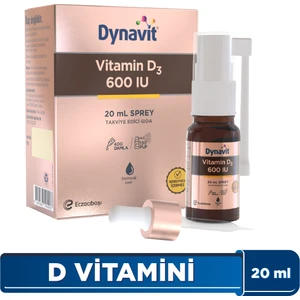 Vitamin D3 600 IU 20 mL Sprey - D3 Vitamini