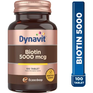 Biotin 5000 Mcg 100 Tablet