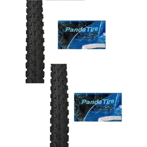 29 Jant 29x2.10 (54-622) Bisiklet Dış Lastiği D2903 X 2 Adet + Plus Panda Iç Lastik Seti
