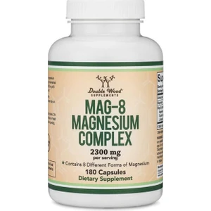 Double Wood Mag-8 Magnesium Complex 2300 Mg 180 Veg.
