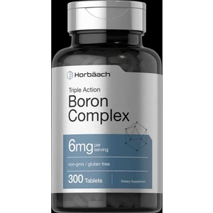 Triple Boron Complex 6 Mg Supplement 300 Tablets