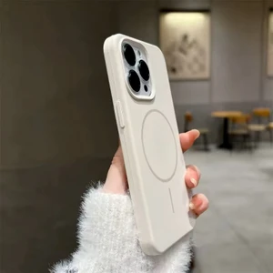 Apple iPhone 15 Pro Max Uyumlu Kılıf Magsafe ve Animasyonlu