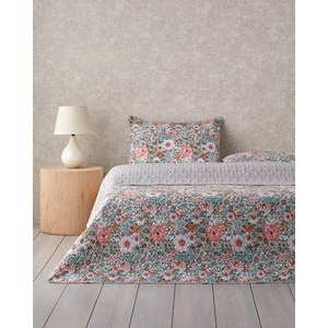 English Home Poppy Happiness Çok Amaçlı Tek Kişilik Yatak Örtüsü Takımı 160 x 220 cm Pembe
