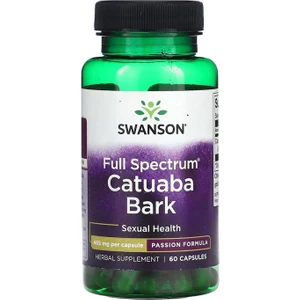 Catuaba Bark Full Specktrum , 465 mg 60 Kapsül