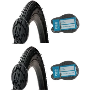 24 Jant 24x1.75 (47-507) Bisiklet Dış Lastiği D2459 X 2 Adet + Panda Iç Lastik Seti