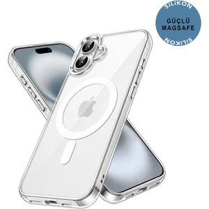 Apple iPhone 16 Şeffaf Magsafe Kılıf Mtl Aksesuar