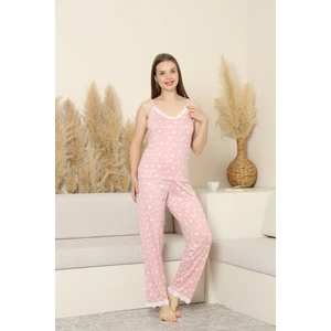 Kalpli Askılı Pijama Takımı