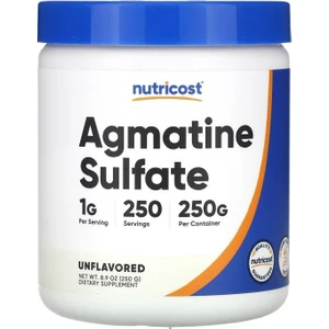 Nutricost, Agmatin Sülfat, 1 Gr.  250 Kapsül Servis