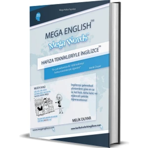 Mega Ingilizce - Mega Words (Kitap) - Hafıza Teknikleri ile Ingilizce Kelime Öğrenme