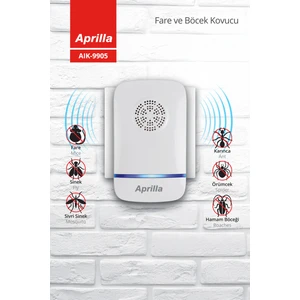 AIK-9905 Ultrasonik Priz Tipi Böcek Fare Sinek Haşere Kovucu