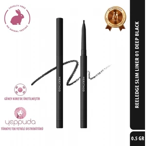 Reeledge Slim Liner 01 Deep Black - Ince Uçlu Siyah Eyeliner