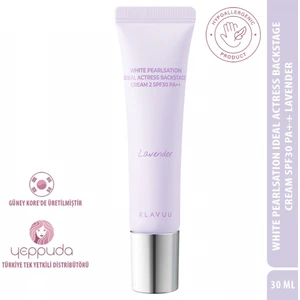 White Pearlsation Ideal Actress Backstage Cream SPF30 Pa++ Lavender - Kore Incisi Içeren Tone-Up Krem