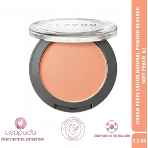 Urban Pearlsation Natural Powder Blusher Soft Peach #2 - Inci Tozu İçeren Allık