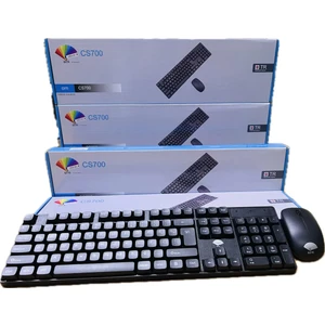 CS700 Kablosuz Klavye Mouse Set
