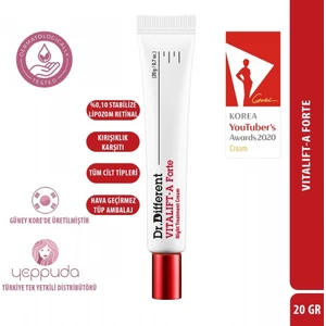 Dr.different Vitalift-A Forte - %0.10 Stabilize Lipozom Retinal Içeren Gece Kremi