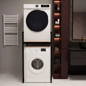 Banyo Rafı Çamaşır ve Kurutma Makinesi Dolabı Çam 1623